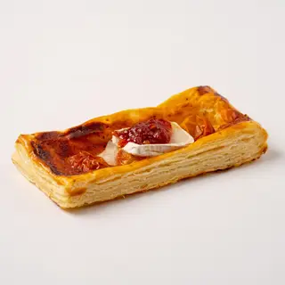 Tarte fine fromage chèvre