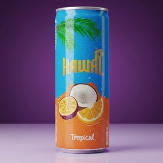Hawaï  - Tropical  ( 25Cl ) Canette