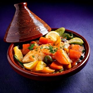 Tajine de filet de Poisson blanc Frais sans arête