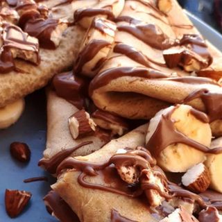 Crêpe Nutella Banane Amande