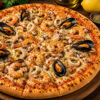 Pizza Fruits De Mer