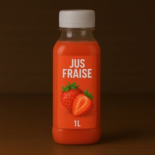 1L de fraise 