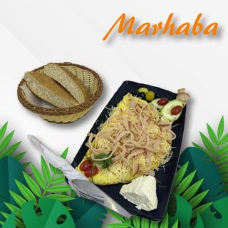 Omelette Dinde Fromage