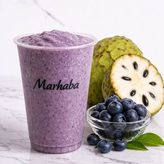 Chirimoya & blueberry