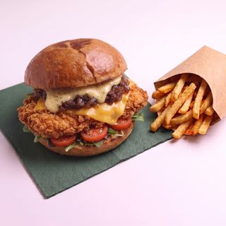 Crispy burger