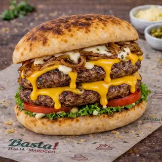 Double cheese burger