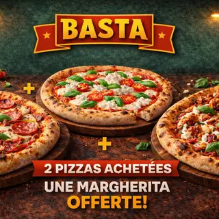 3 pizzas pour le prix de 2