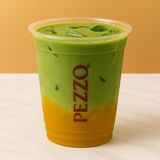 Iced mango matcha