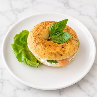 Bagel saumon fumé