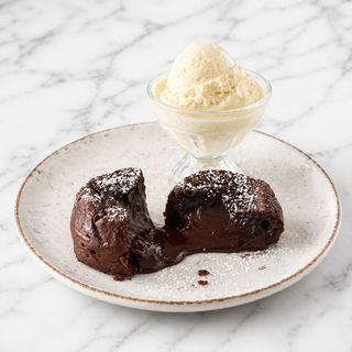 Fondant Chocolat Avec 1 Boule De Glace