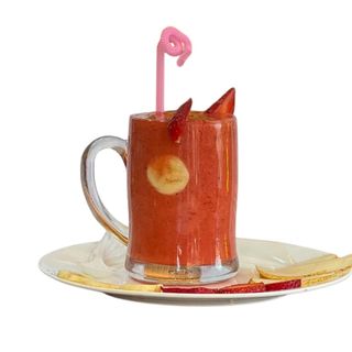 Jus fraise avec l'orange (G)