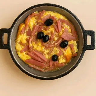 Mkila omelette kacher