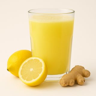Jus de citron et gingembre 