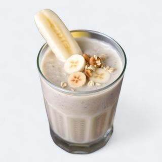 Jus de banane,avoine et dattes (P) عصير البنان بالشوفان والتمر 