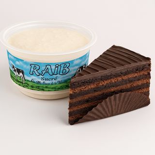 Raib +ganache au chocolat 