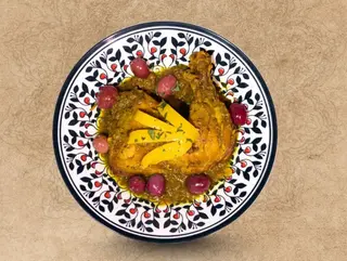 Poulet mhamer b dghmira