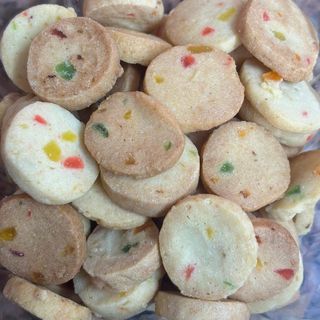 Cookies fruits confit