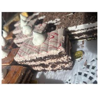 Gateau creme framboise