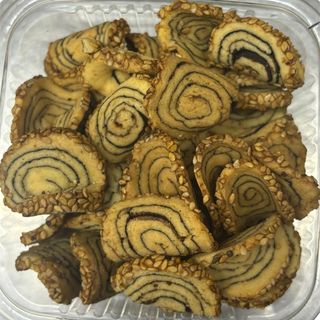 Tuile chocolat sésame