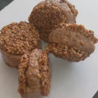 Bkhalini cacahuéte et sisam