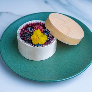Cheese Cake Fruits Rouge