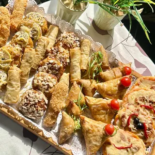 Quiche aux charcuterie 