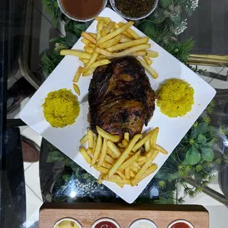 1/2 Poulet Roti