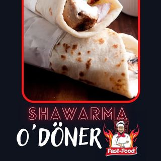 shawarma dürüm poulet