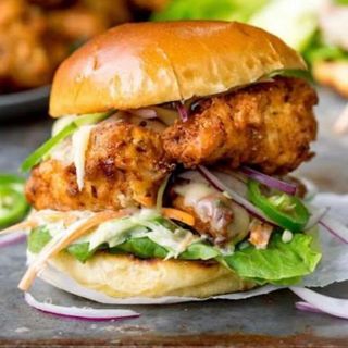 chicken burger 