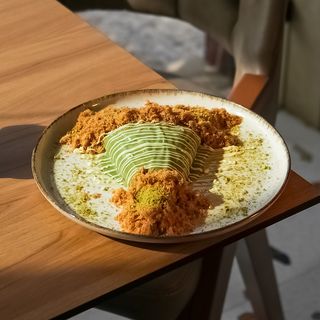 Crêpe Kunafa Pistache