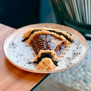 Crêpe Kunaffa Cappuccino