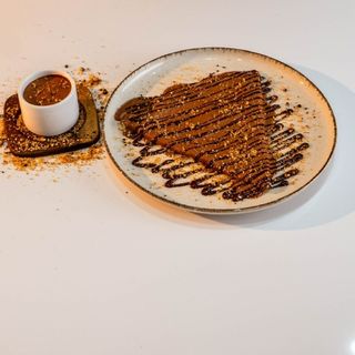 Crepe chocolate cookies