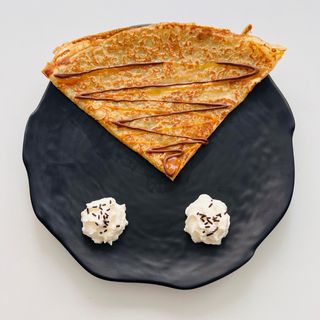 Crêpe Nutella Caramel Beurre Salé Maison