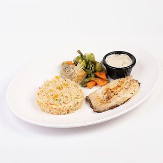 Espadon à la sauce blanche