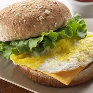 Burger Egg