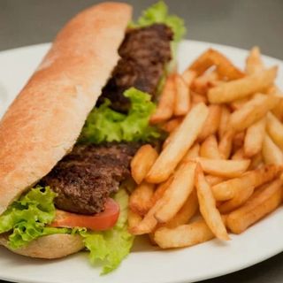 Sandwich viande hachée