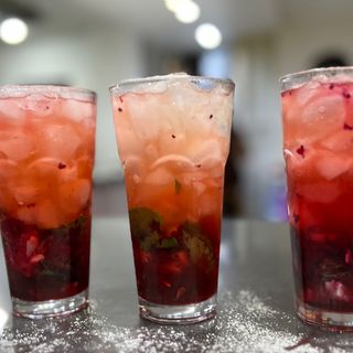 mojito fruits rouges