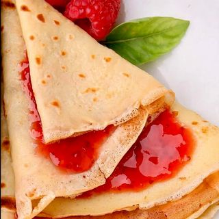 Crêpe à la confiture