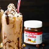 Ice coffee choco nutella