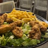 Wings panés + frites