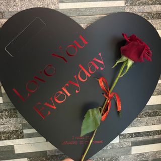 Fleurs en coeur