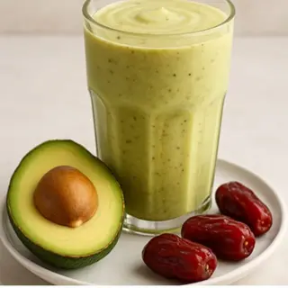 Jus avocat au dattes
