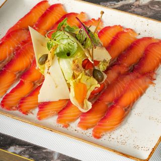 Carpaccio Saumon Gravlax