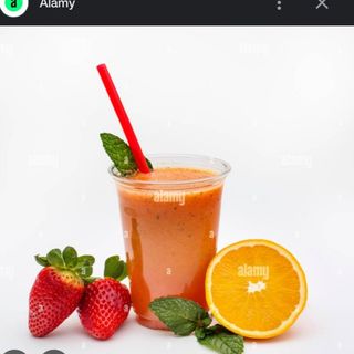 Jus de fraise & orange