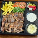 Plat chawarma viande