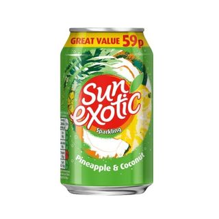 Sun Exotic - Pineapple And Coconut ( 25Cl ) Canette