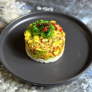 Tartare De Gambas Panée Marinée