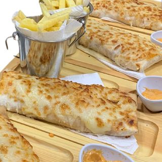 Tacos gratiné poulet 