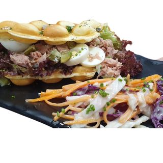 Le thon&mimosa d'œuf 