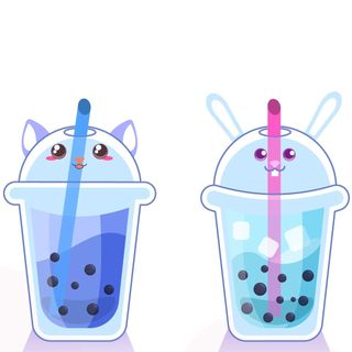 Bubble Tea Avec Ice Tea